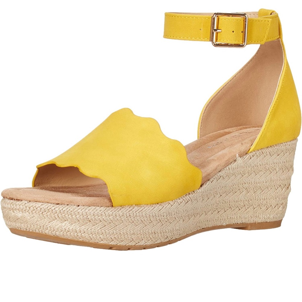 CL by Chinese Laundry Wedge Sandal Sz 8 M